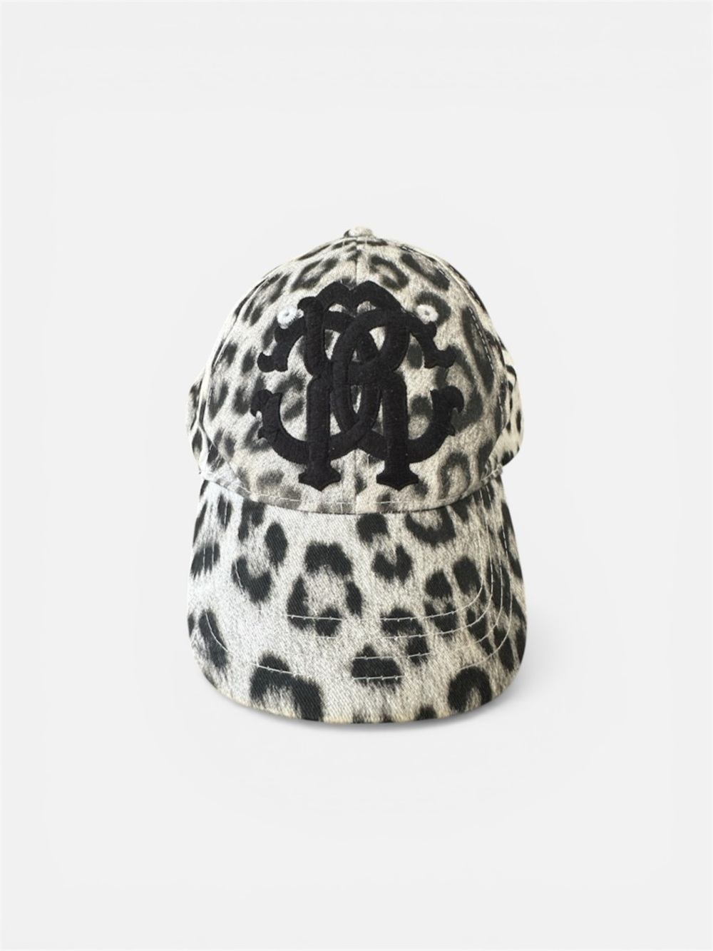 Roberto Cavalli Junior Leopard Print Baseball Cap Size II / Original